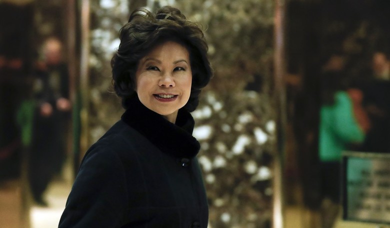Elaine Chao Confirmed As Transportation Secretary, But Twelve More Nominees Pending Thanks To Democratic Obstruction