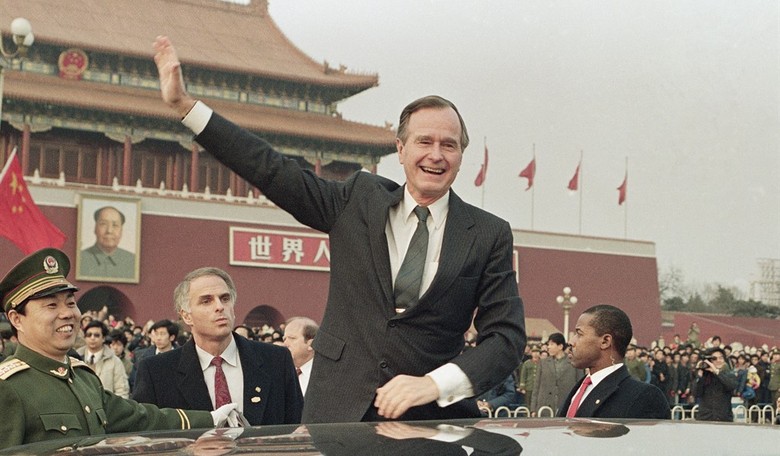 The Left on George H.W. Bush: From 'Wimp' And 'Racist' to National Treasure