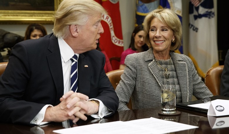 President Trump Donates His Quarterly Salary to the Department of Education