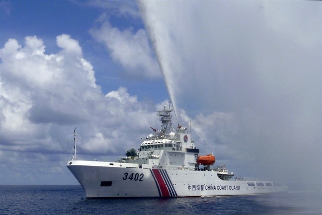 China Uses Water Cannons (Again) on Philippines' Ships