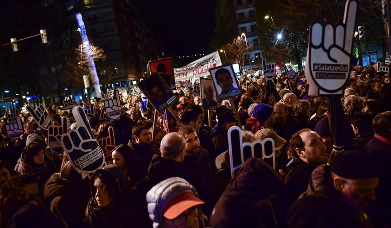 Amongst the Demonstrators 