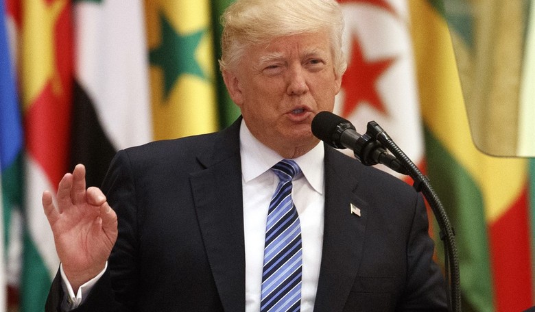 In Saudi Arabia, Trump Asks, "Will We Be Indifferent in the Presence of Evil?"