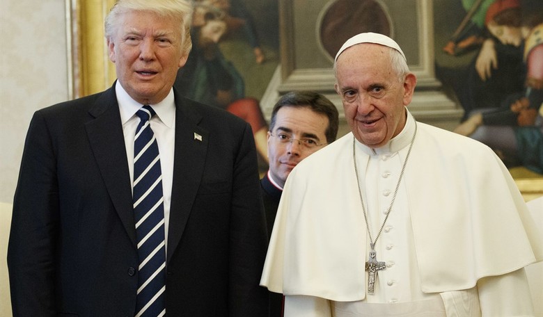 President Trump and Pope Francis Meet, Express Hope For Peace