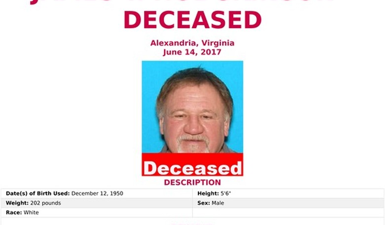 FBI: Congressional Baseball Shooter Acted Alone; Wasn't Terrorism