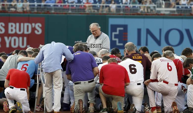 Trump Says ‘Let’s Play Ball’ At Record Turnout For Congressional Baseball Game