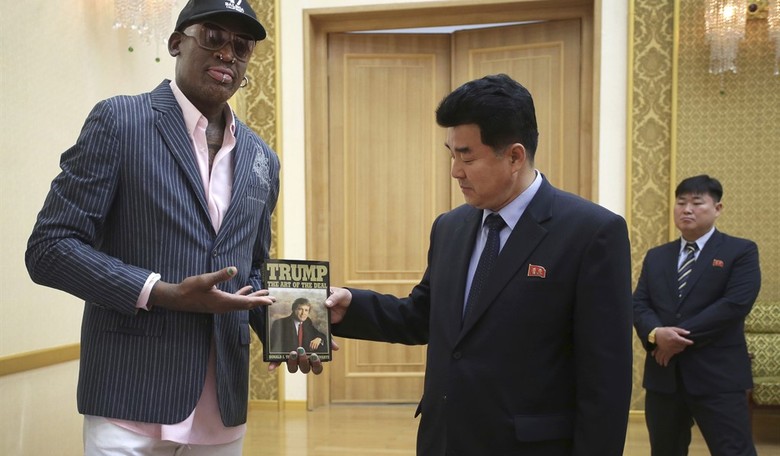 Dennis Rodman Gave Kim Jong Un a Copy of 'The Art of the Deal'
