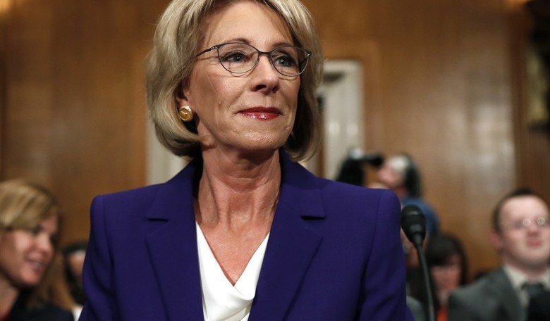 Title IX Addressed at Betsy DeVos’ Confirmation Hearing