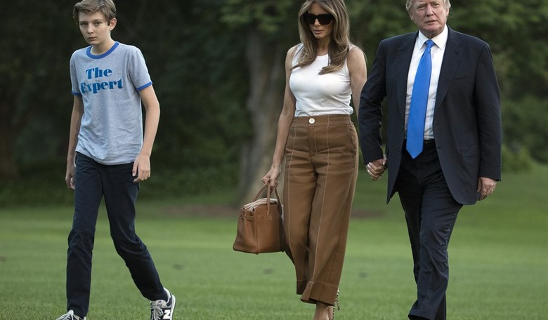 Melania Trump Thanks Chelsea Clinton for Defending Barron