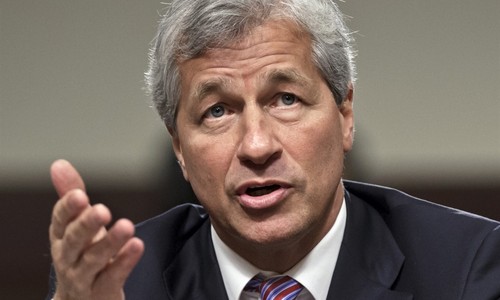 J.P. Morgan CEO Jamie Dimon Wasn't Having It When Davos Elites Tried to Get Him to Bash Trump