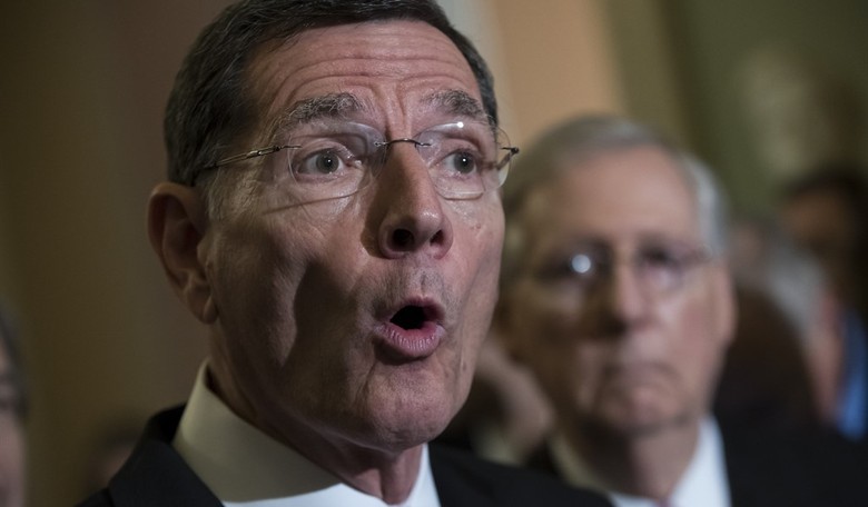 WATCH: Barrasso Recounts Schiff's Reaction When Trump's Defense Ripped the Transcript Parody
