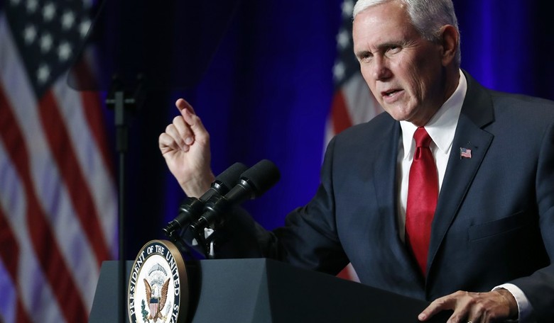 Pence Disses NY Times Report as #FakeNews