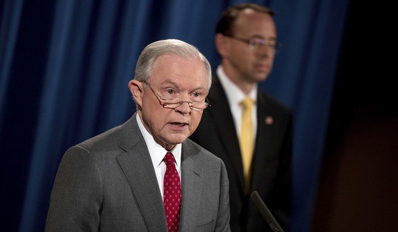 Sessions Stays Off the Grass