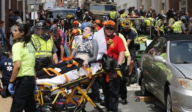 Virginia White Nationalist Rally: Driver Who Plowed Into Counter Protesters Identified  