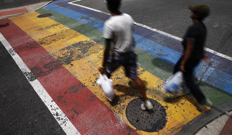 Teens Face Prison Time for Leaving Skid Marks on 'Pride' Road Mural