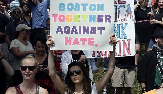 Boston Strong? Antifa Thugs Assault Flag-Waving Woman