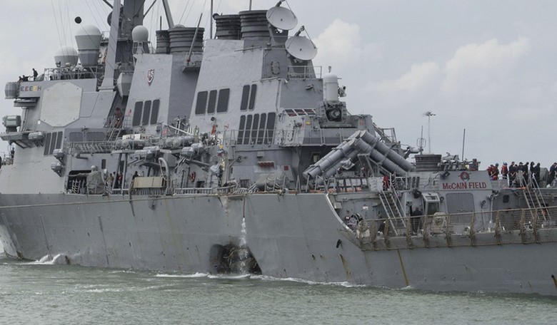 Navy Finds Some of Missing Sailors' Remains