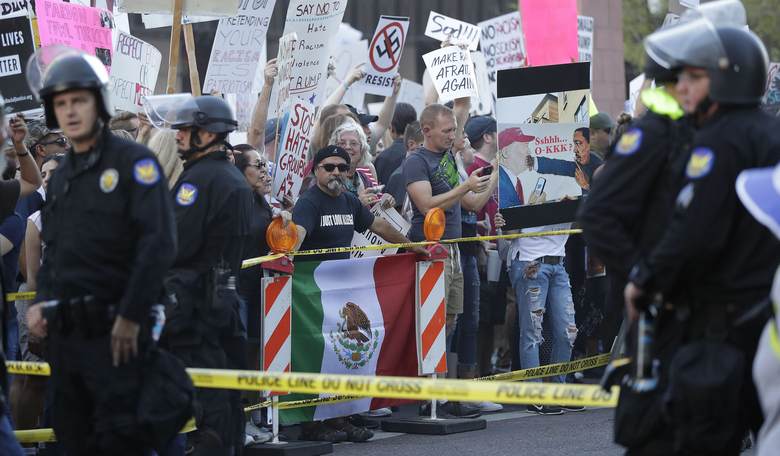 Protests Erupt in Phoenix Following Trump Rally; Tear Gas Deployed 