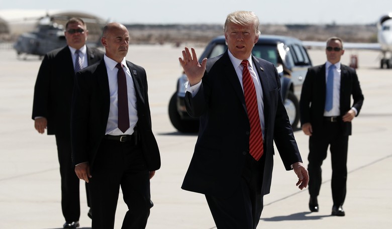 Dem Rep's 'DISGRACED Act' Seeks to Strip Donald Trump's Secret Service Protection, If Convicted of Felony