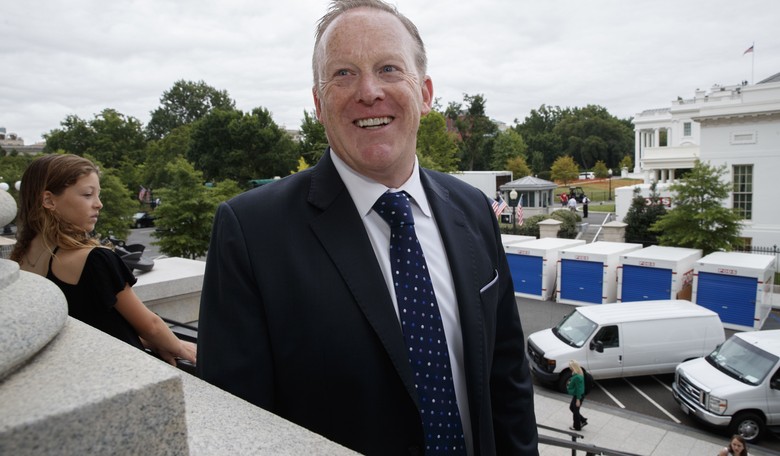 Sean Spicer Finally Got To Meet the Pope