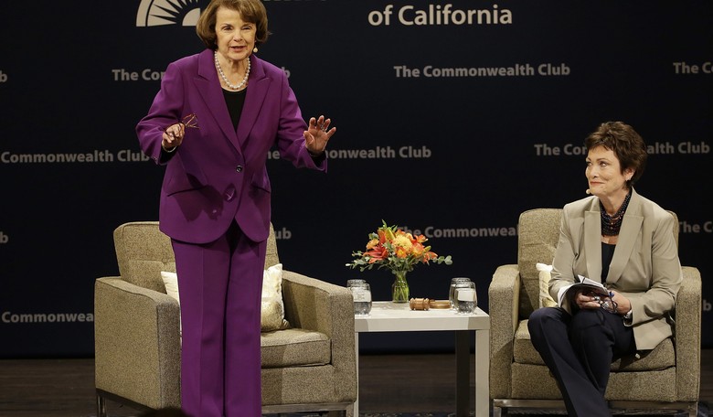 Feinstein Shocks San Francisco Crowd By Saying She Thinks Trump Can 'Be a Good President' 