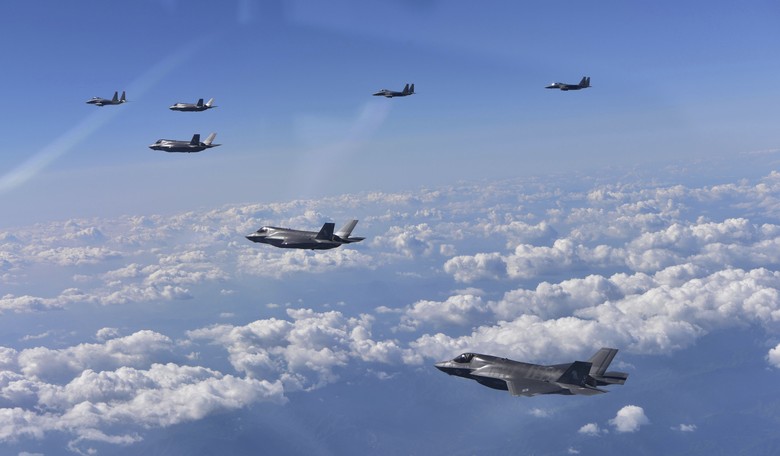 An F-35 Pilot Ejected During a Mishap, But Engaged the AutoPilot. Now, It's Missing.