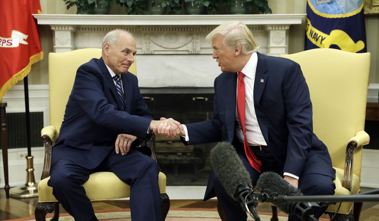 Trump Defends Kelly After Report About President's Frustration With WH Officials 