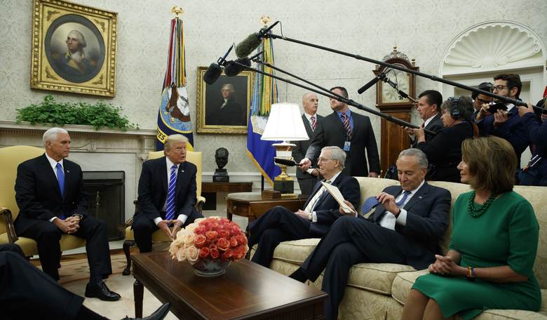 Schumer Praises Trump Over Debt Ceiling Increase, Hurricane Harvey Aid Deal