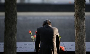 This Will Make You Sick: The 9/11 Memorial at Ground Zero — Resting Place of the Dead — Defaced