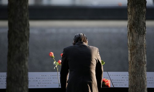 This Will Make You Sick: The 9/11 Memorial at Ground Zero — Resting Place of the Dead — Defaced