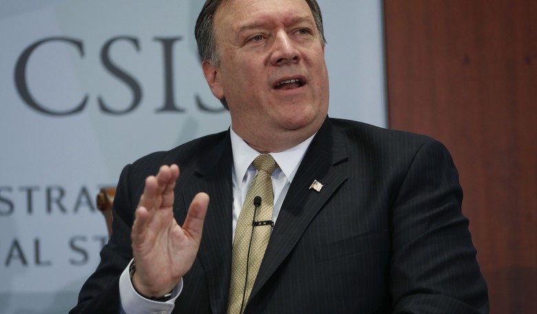 Pompeo: I'm Not a Hardliner as Media Claims and War Must Be a Last Resort 