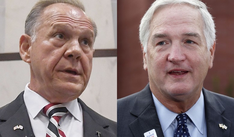 Poll: Ahead of Trump Rally for Strange, Moore Leads By Eight Points in Alabama Senate Runoff