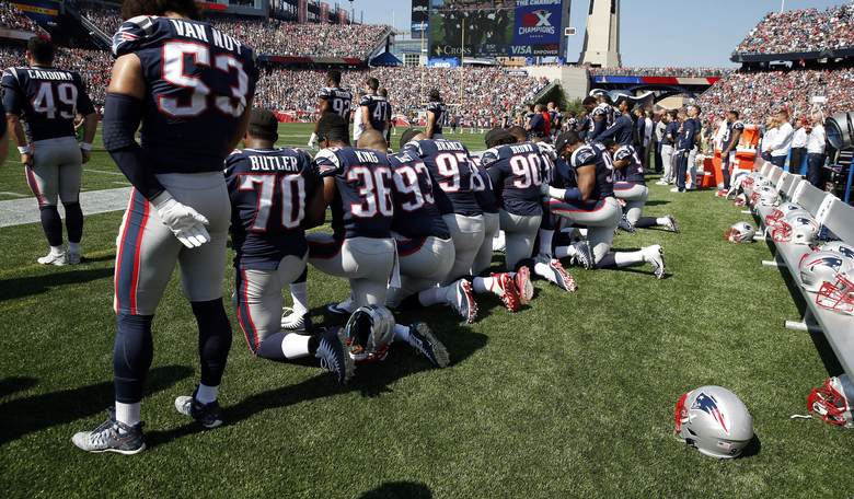 New England Patriots Fan: I Like What Trump Said, 'If You’re Not Going to Stand For This Country—You’re Fired'