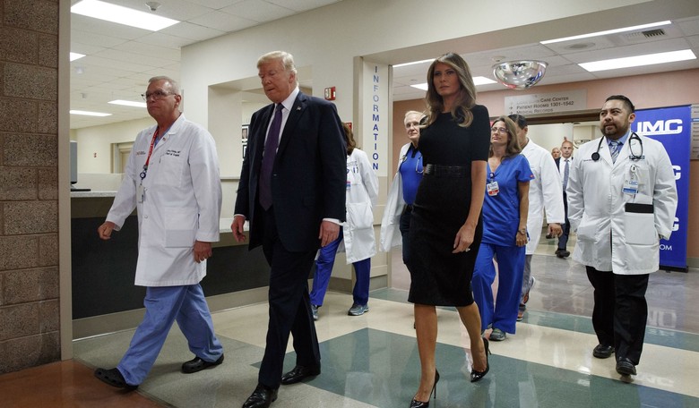 Las Vegas Shooting Survivor On Trump, First Lady: They're Real People Who Care And Have A Heart  