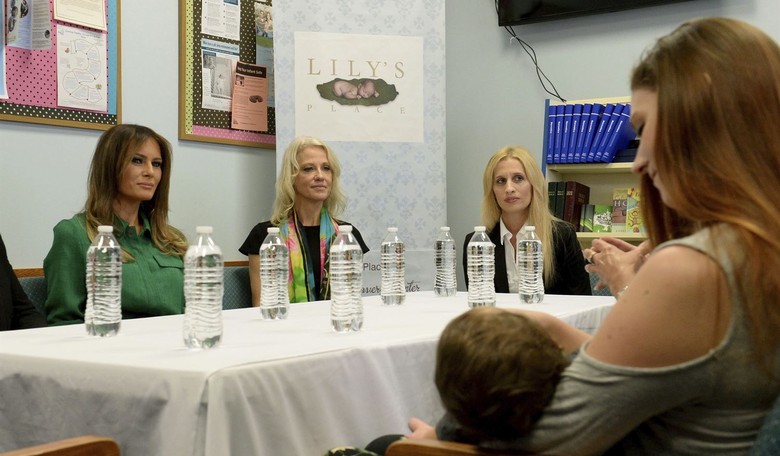 First Lady Melania Trump Visits Infant Opioid Recovery Center in West Virginia