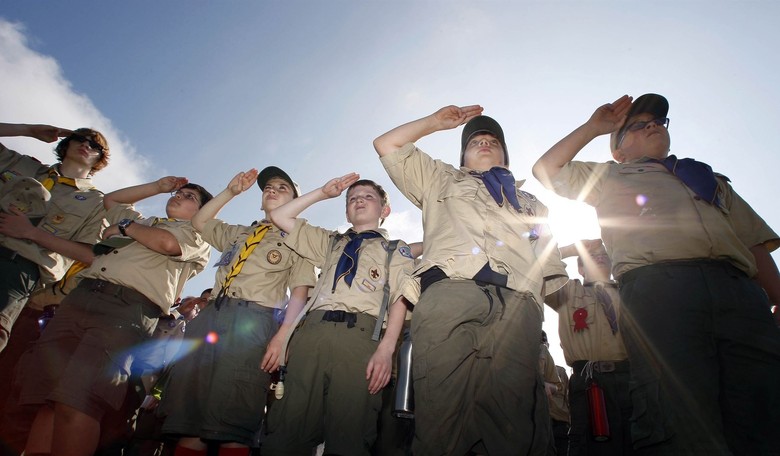Boy Scouts, or One of the Girls? 