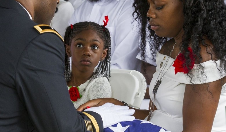 Myeshia Johnson Claims in New Interview that Trump Did Forget Her Husband's Name
