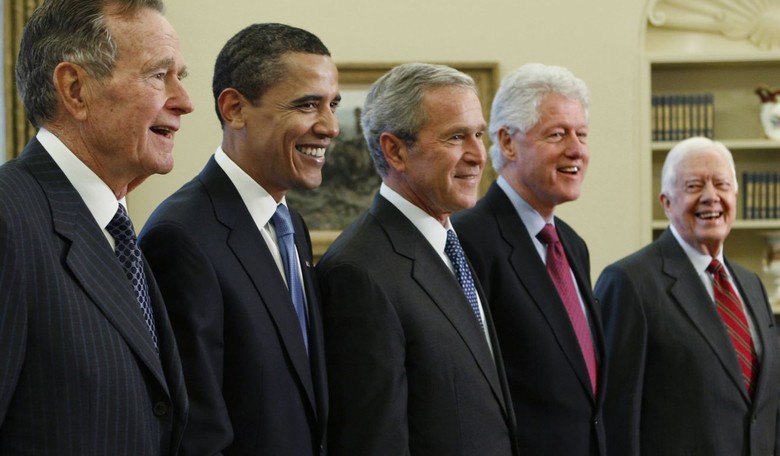 Our Ex-Presidents' Insincere Praise of 'American Generosity'