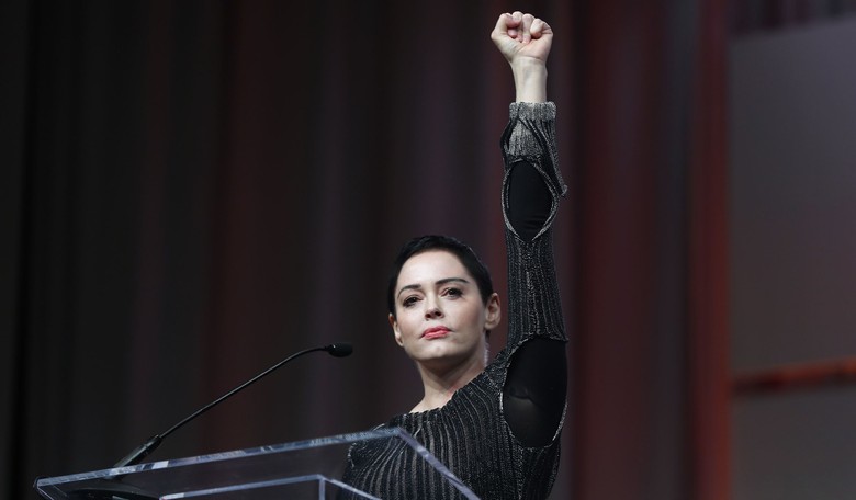 Rose McGowan Speaks at Women's Convention: 'Time to Clean House' in Hollywood 