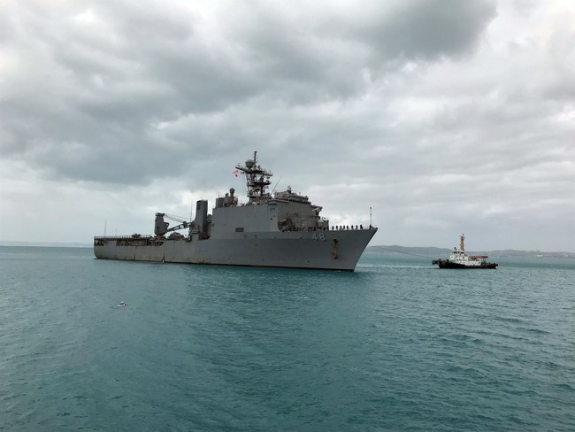 Trump Announces Build Up of War Ships in the Strait of Hormuz