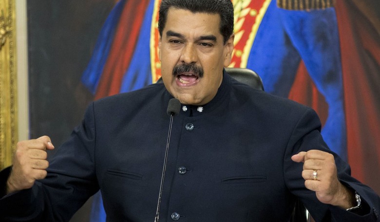 Socialist Venezuelan President Eats Empanada During TV Broadcast While His Nation is Starving 