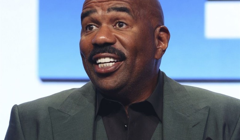Survey Says HILARIOUS! X Users Crack Up Over Projection of Steve Harvey in Atlanta Sky