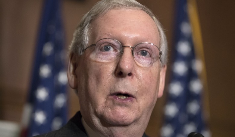 McConnell Skewers Pelosi, Schumer for Skipping Trump Meeting
