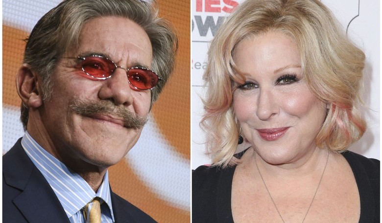 Geraldo Rivera Apologizes To Bette Midler for Drugging and Groping Her in the 70s