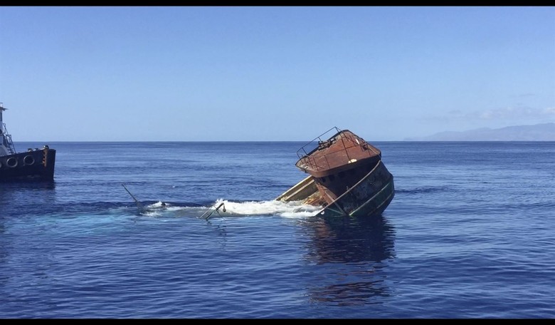 D'OH! The Pride of Iran's Navy 'Lost Its Balance' and Sank in Port