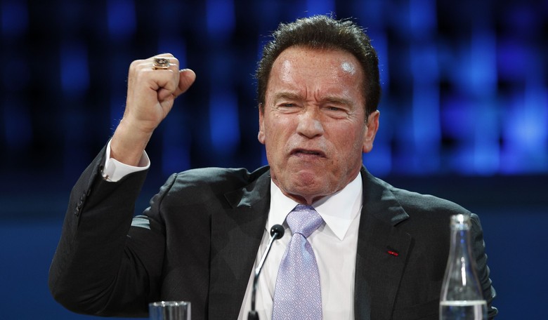 'Girlie Man' Arnold Picks His Candidate, and Let's Just Say the Reaction Is Brutal