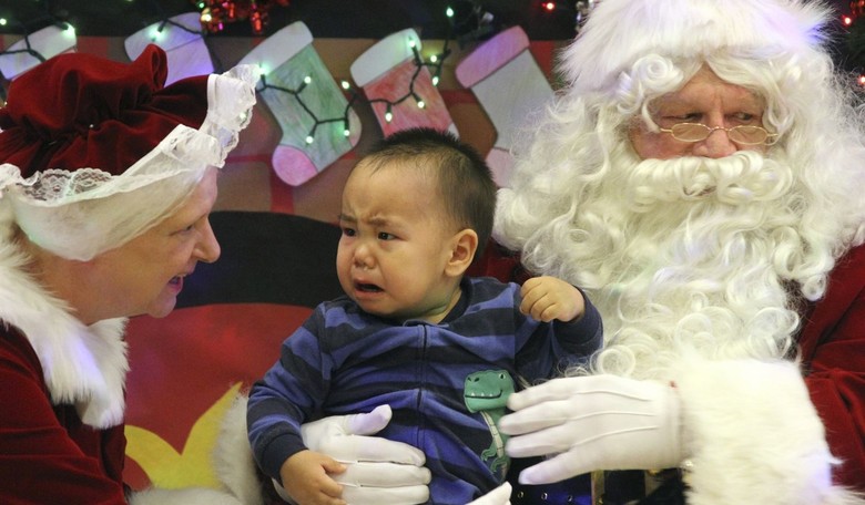 'You Sit on a Throne of Lies': What Some Mall Santa Said to Make a Little Kid Cry