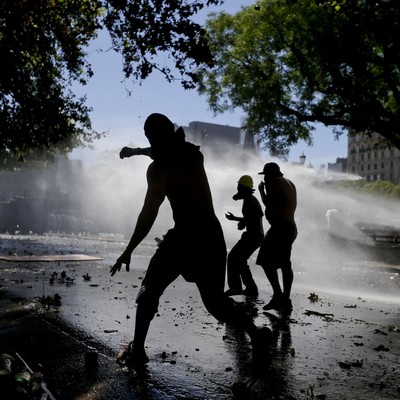 French Police Are Doing to Antifa Rioters What We've All Been Dreaming About for Years