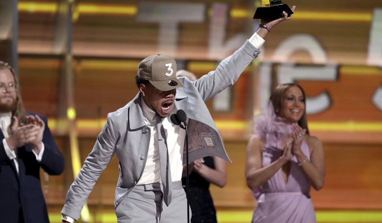 Watch Chance the Rapper Dedicate His Grammy To God