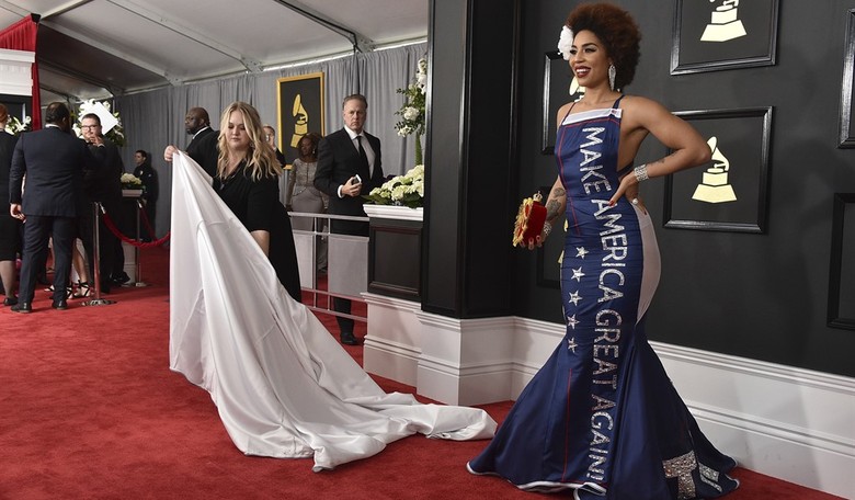 Her 'Middle Finger to the Establishment': Singer Joy Villa Explains Her Subversive Red Carpet Style