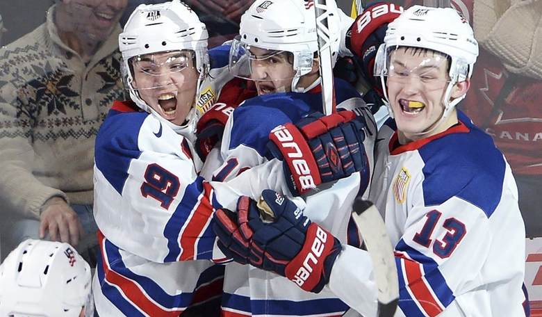 Friday Fun: Team USA Singing The Anthem After Beating Canada For Gold